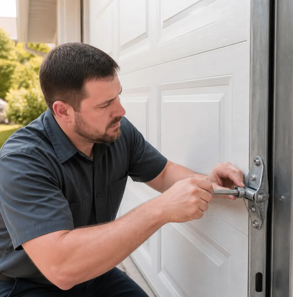 Bent Garage Door Tracks in El Monte: What to Catch Before Winter Rain — El Monte Garage Door Pro, El Monte, CA